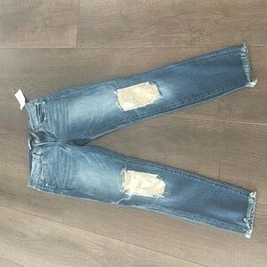 NWT Dollhouse jeans Alexa Gold Patch